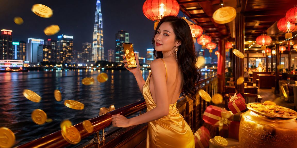 Khung cảnh chợ đêm Hồ Chí Minh gợi trải nghiệm thanh toán VND trên mobile