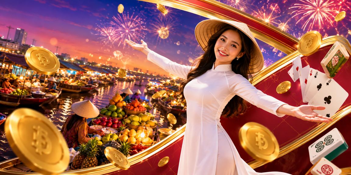 Không gian miền Tây với game bài và phong cách giải trí Việt Nam